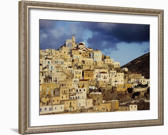 Mountain Village of Olympus-Franz-Marc Frei-Framed Photographic Print