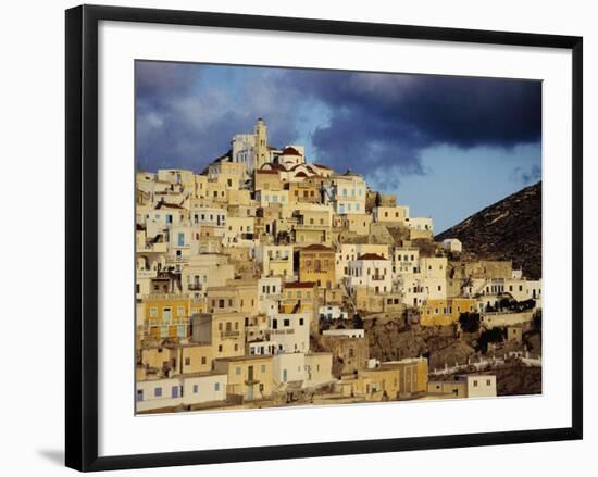 Mountain Village of Olympus-Franz-Marc Frei-Framed Photographic Print