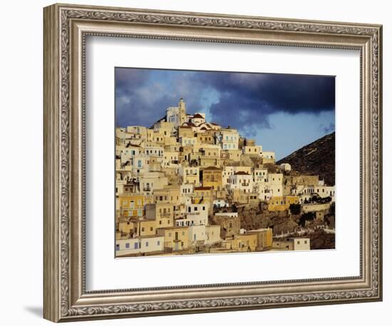 Mountain Village of Olympus-Franz-Marc Frei-Framed Photographic Print