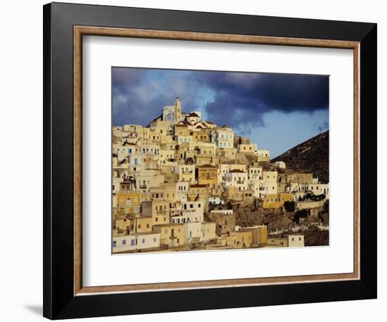 Mountain Village of Olympus-Franz-Marc Frei-Framed Photographic Print