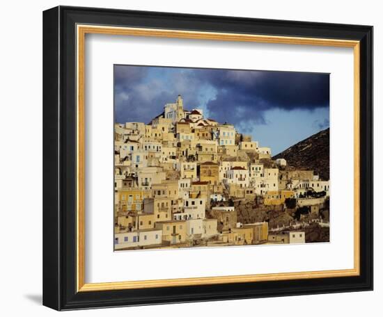 Mountain Village of Olympus-Franz-Marc Frei-Framed Photographic Print