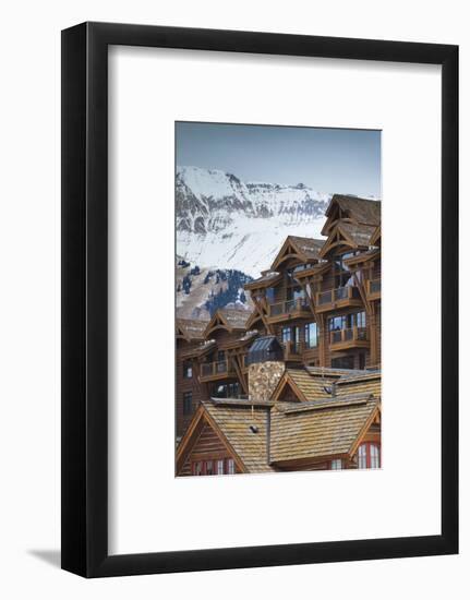 Mountain Village Ski Area, Telluride, Colorado, USA-Walter Bibikow-Framed Photographic Print