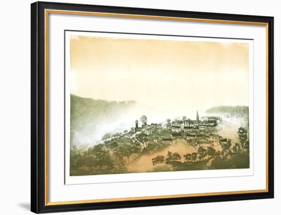 Mountain Village-Hank Laventhol-Framed Limited Edition