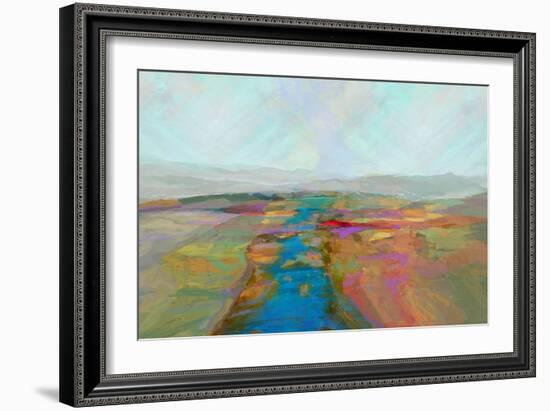 Mountain vista I-Michael Tienhaara-Framed Art Print