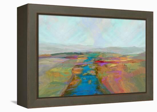 Mountain Vista I-Michael Tienhaara-Framed Stretched Canvas