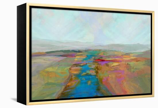 Mountain Vista I-Michael Tienhaara-Framed Stretched Canvas