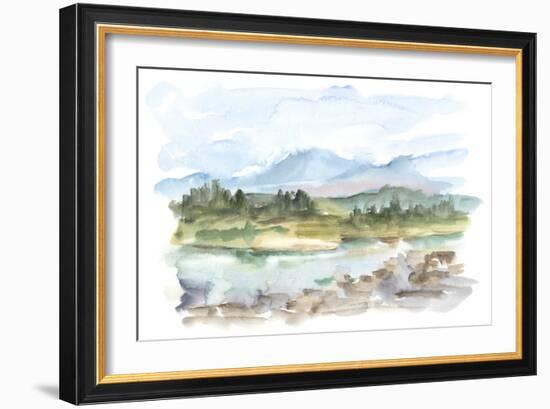 Mountain Watercolor III-Ethan Harper-Framed Art Print