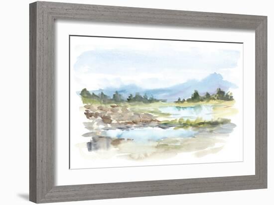 Mountain Watercolor IV-Ethan Harper-Framed Art Print