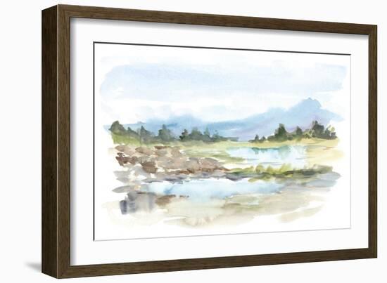 Mountain Watercolor IV-Ethan Harper-Framed Art Print