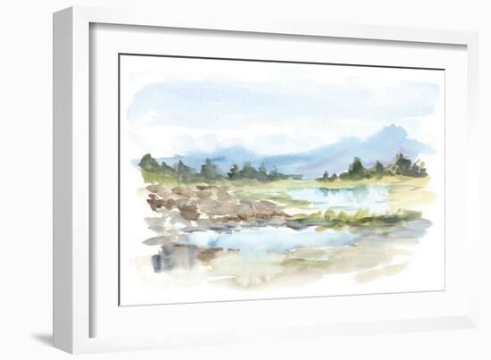 Mountain Watercolor IV-Ethan Harper-Framed Art Print