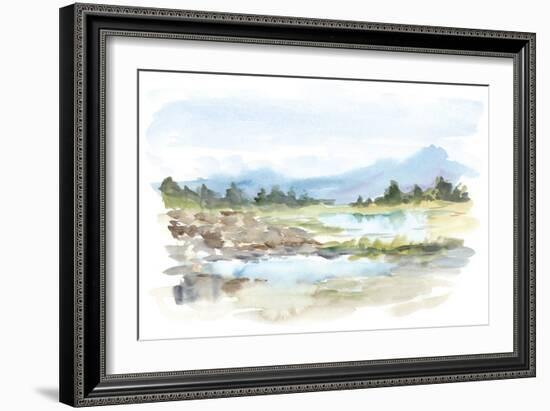 Mountain Watercolor IV-Ethan Harper-Framed Art Print