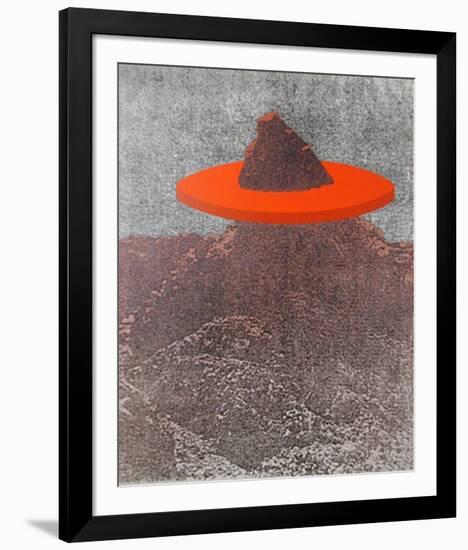 Mountain-Menashe Kadishman-Framed Limited Edition