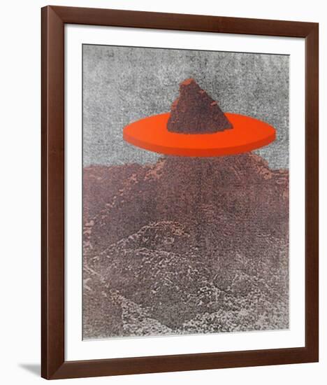 Mountain-Menashe Kadishman-Framed Limited Edition