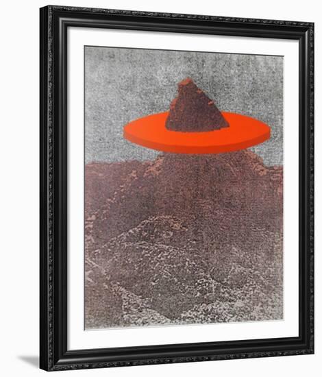 Mountain-Menashe Kadishman-Framed Limited Edition