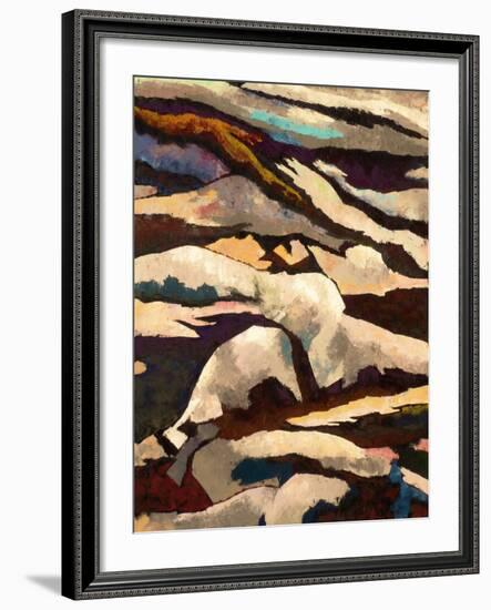 Mountain-Hyunah Kim-Framed Premium Giclee Print