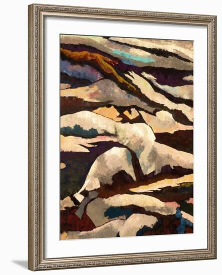 Mountain-Hyunah Kim-Framed Premium Giclee Print