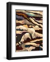 Mountain-Hyunah Kim-Framed Art Print