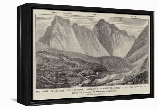 Mountaineering Accidents-null-Framed Premier Image Canvas