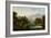 Mountainous Landscape (Oil on Canvas)-Alexandre Hyacinthe Dunouy-Framed Giclee Print