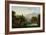 Mountainous Landscape (Oil on Canvas)-Alexandre Hyacinthe Dunouy-Framed Giclee Print