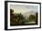 Mountainous Landscape (Oil on Canvas)-Alexandre Hyacinthe Dunouy-Framed Giclee Print