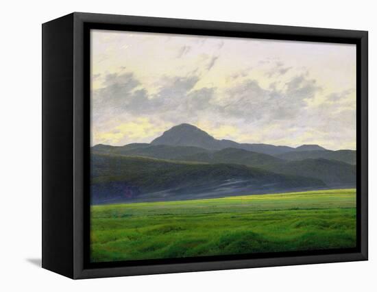 Mountainous Landscape-Caspar David Friedrich-Framed Premier Image Canvas
