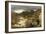 Mountainous Rocky Landscape with Stream and Watermill-Benjamin Williams Leader-Framed Giclee Print