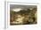 Mountainous Rocky Landscape with Stream and Watermill-Benjamin Williams Leader-Framed Giclee Print