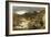 Mountainous Rocky Landscape with Stream and Watermill-Benjamin Williams Leader-Framed Giclee Print