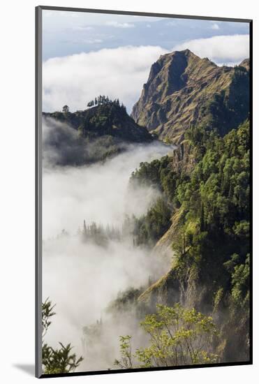 Mountains Above the Clouds, Santo Antao, Cape Verde-Peter Adams-Mounted Photographic Print