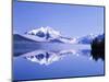 Mountains and Lake McDonald-Steve Terrill-Mounted Photographic Print