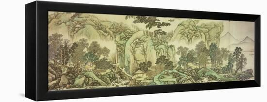 Mountains and River Without End (Part 1)-Cai Jia-Framed Premier Image Canvas