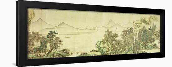 Mountains and River Without End (Part 2)-Cai Jia-Framed Giclee Print