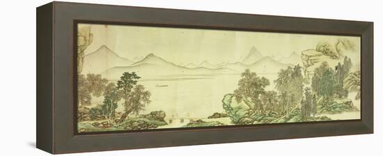Mountains and River Without End (Part 2)-Cai Jia-Framed Premier Image Canvas