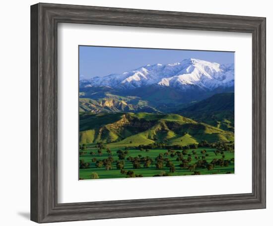 Mountains at Los Padres National Forest-Bruce Burkhardt-Framed Photographic Print