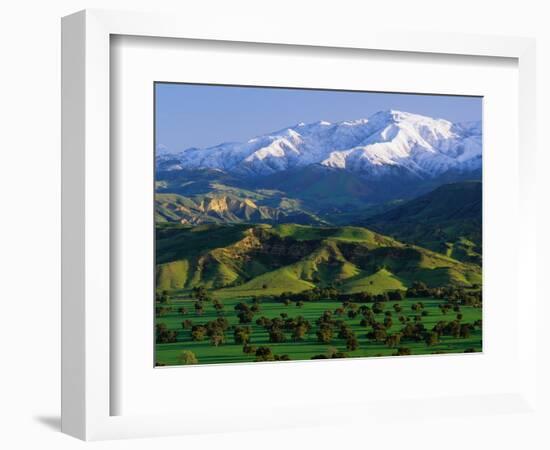 Mountains at Los Padres National Forest-Bruce Burkhardt-Framed Photographic Print