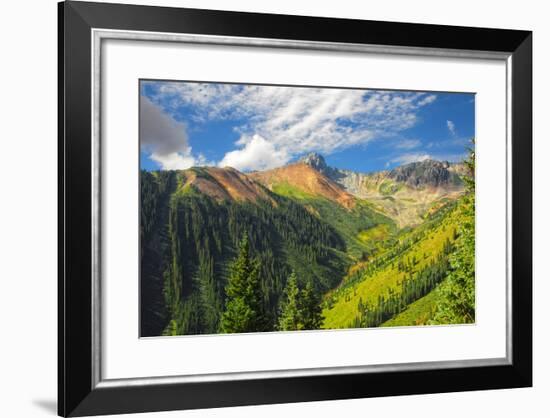 Mountains in Colorado-Dakota-Framed Photographic Print