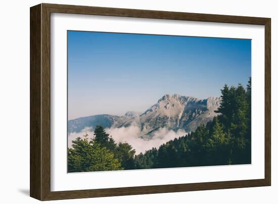 Mountains in Greece-Clive Nolan-Framed Photographic Print