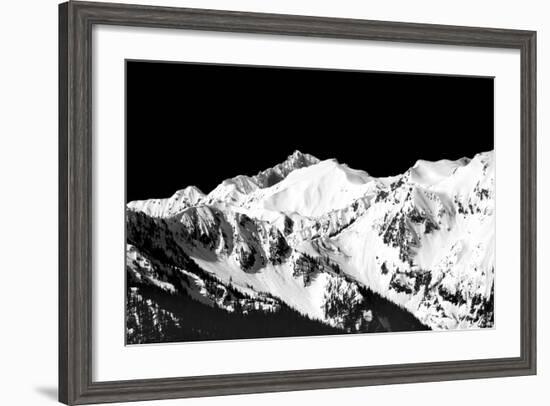 Mountains in Spring II-Douglas Taylor-Framed Photo