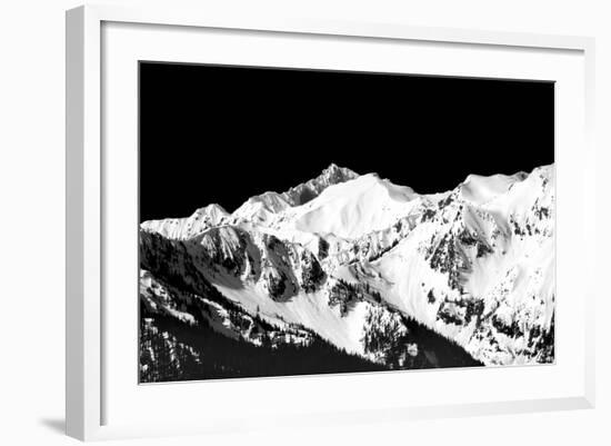Mountains in Spring II-Douglas Taylor-Framed Photo