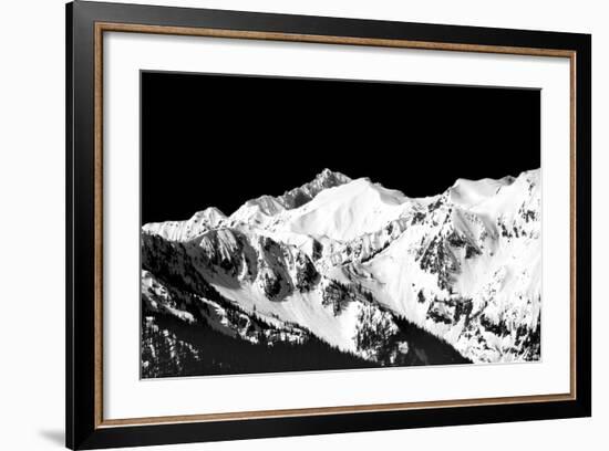 Mountains in Spring II-Douglas Taylor-Framed Photo