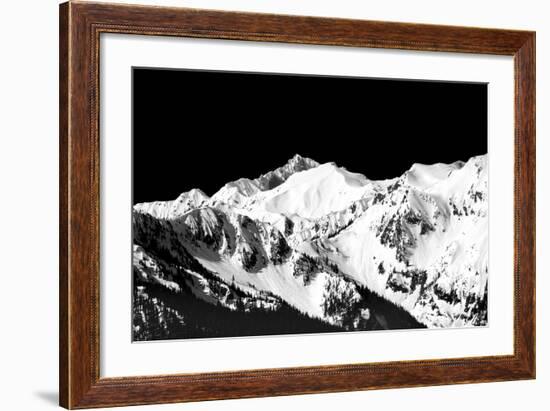 Mountains in Spring II-Douglas Taylor-Framed Photo