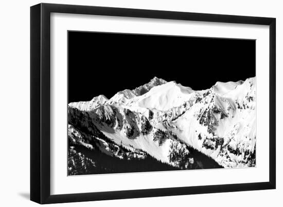 Mountains in Spring II-Douglas Taylor-Framed Photo