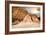 Mountains of Canyon in Sinai at Sunrise-Givaga-Framed Photographic Print