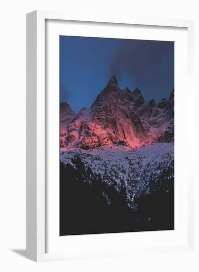 Mountains Of Chamonix, France At Sunset-Lindsay Daniels-Framed Photographic Print