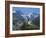 Mountains of the Haute-Alpes, Viewed from the Col De Galibier, 2704M, in the Alps, Provence, France-David Hughes-Framed Photographic Print