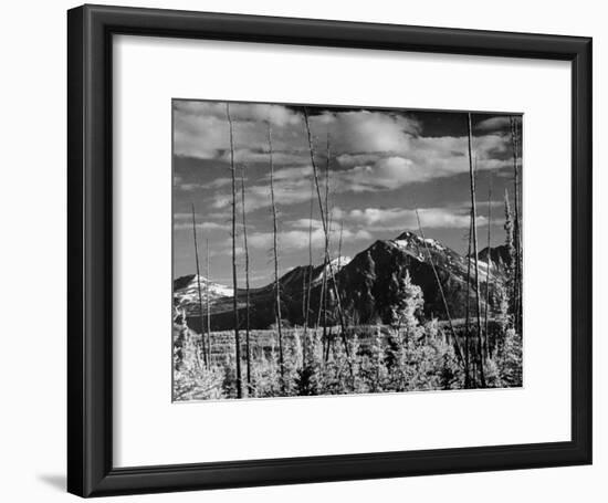 Mountains of Yukon Territory Seen from Alcan Highway-J^ R^ Eyerman-Framed Photographic Print