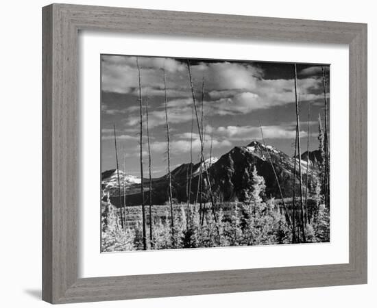 Mountains of Yukon Territory Seen from Alcan Highway-J^ R^ Eyerman-Framed Photographic Print