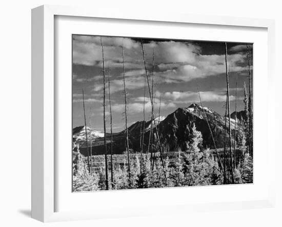 Mountains of Yukon Territory Seen from Alcan Highway-J^ R^ Eyerman-Framed Photographic Print