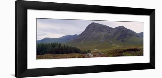 Mountains on a Landscape, Glencoe, Scotland, United Kingdom-null-Framed Photographic Print